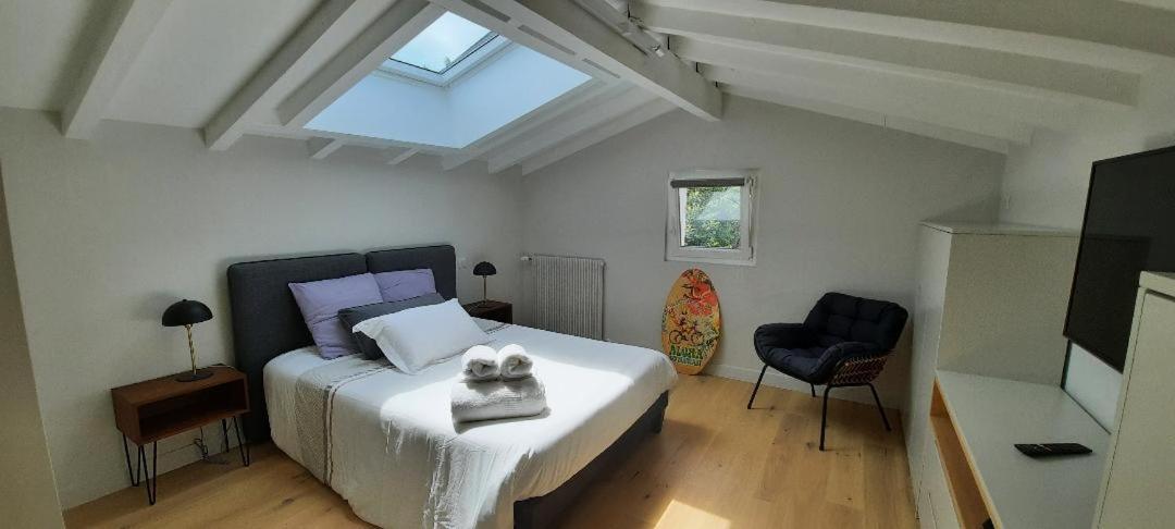 Chambre D'Hotes Avec Piscine Au Calme Dans Maison Basque Ascain Esterno foto