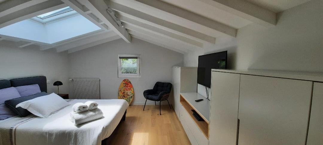 Chambre D'Hotes Avec Piscine Au Calme Dans Maison Basque Ascain Esterno foto