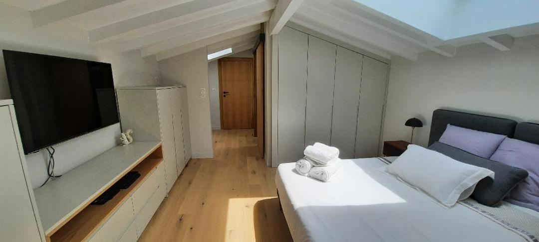 Chambre D'Hotes Avec Piscine Au Calme Dans Maison Basque Ascain Esterno foto