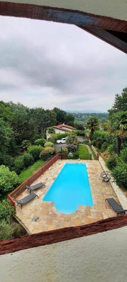Chambre D'Hotes Avec Piscine Au Calme Dans Maison Basque Ascain Esterno foto