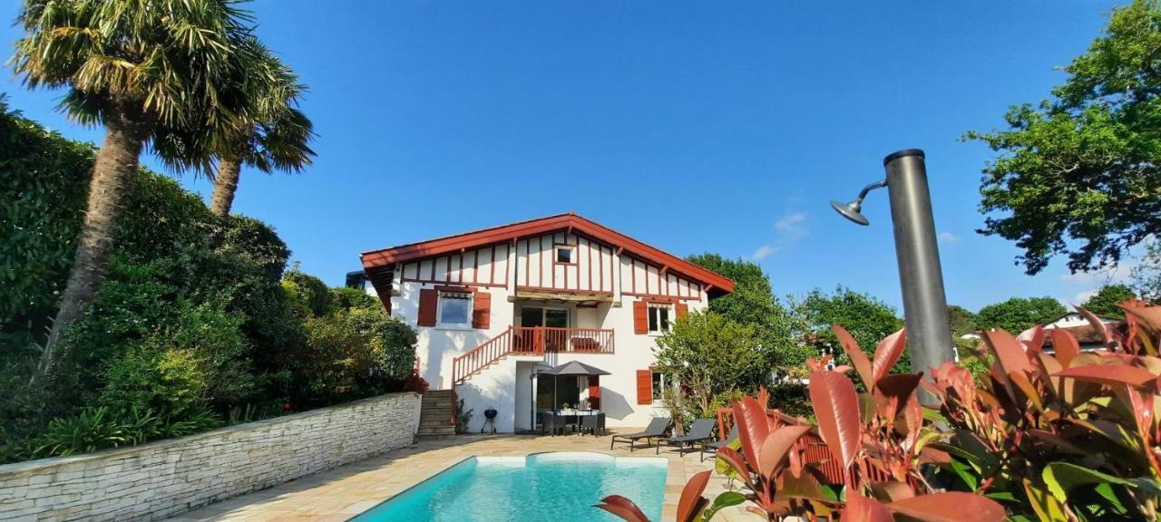 Chambre D'Hotes Avec Piscine Au Calme Dans Maison Basque Ascain Esterno foto